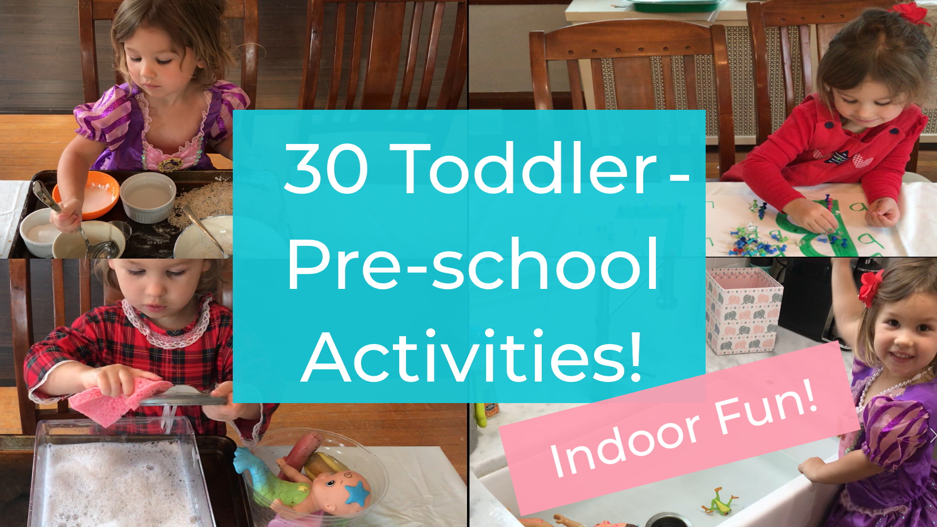 30 Toddler/Preschool Activities