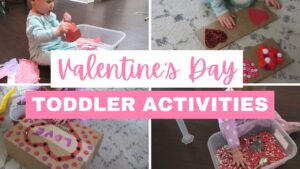 TODDLER ACTIVITIES for Valentines Day